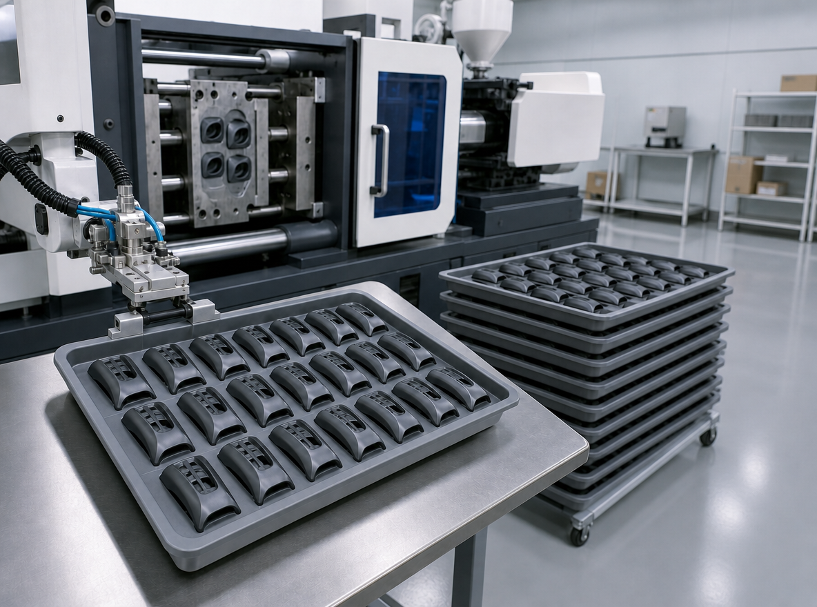 Plastic parts injection molding
